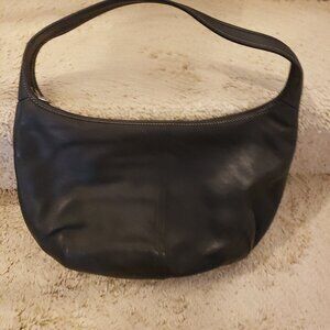 Coach Vintage Ergo Black Leather Hobo Bag